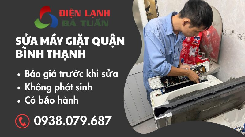 Bá Tuấn - Sửa máy giặt quận Bình Thạnh uy tín