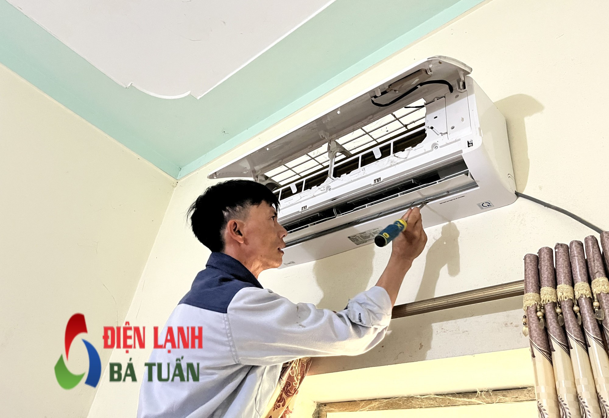 Bá Tuấn - Sửa máy lạnh tại nhà quận 12