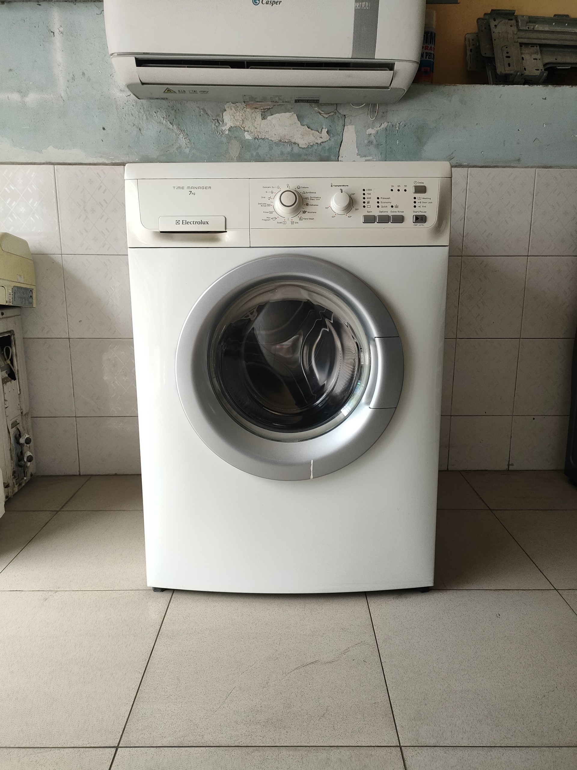 Những nguyên nhân lỗi e20 máy giặt electrolux