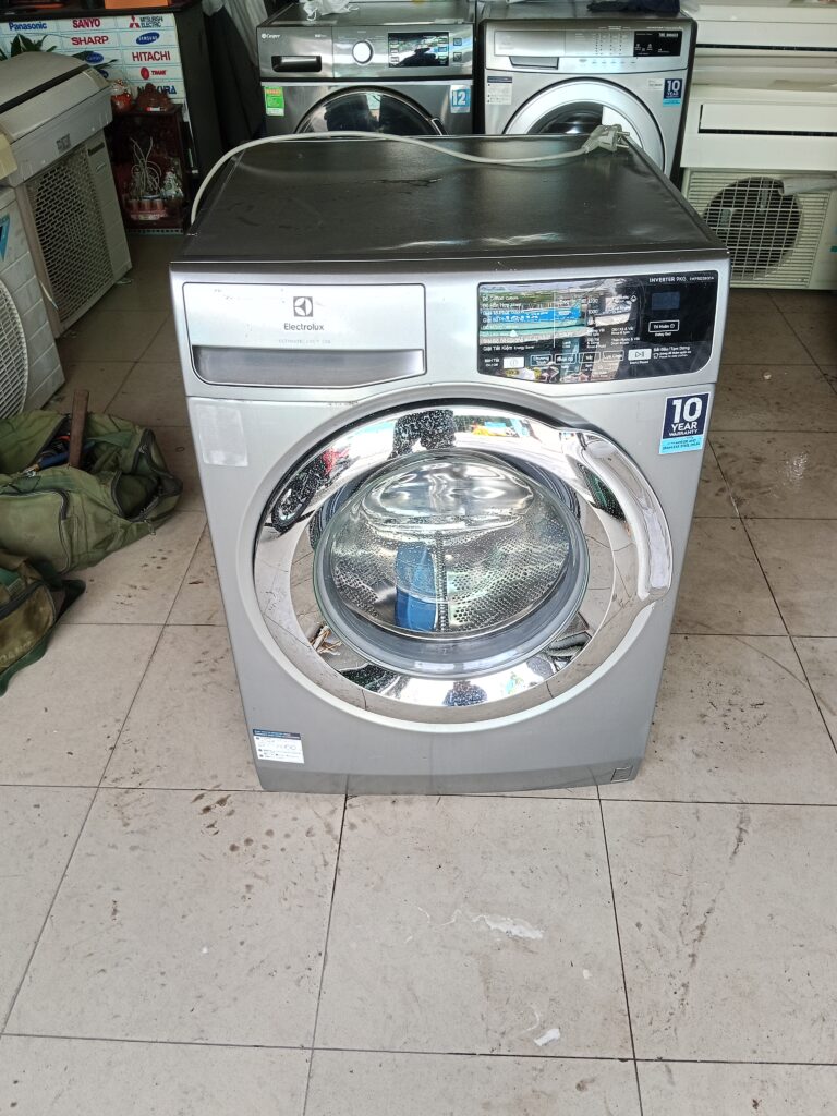 Máy giặt cũ electrolux inverter 9kg