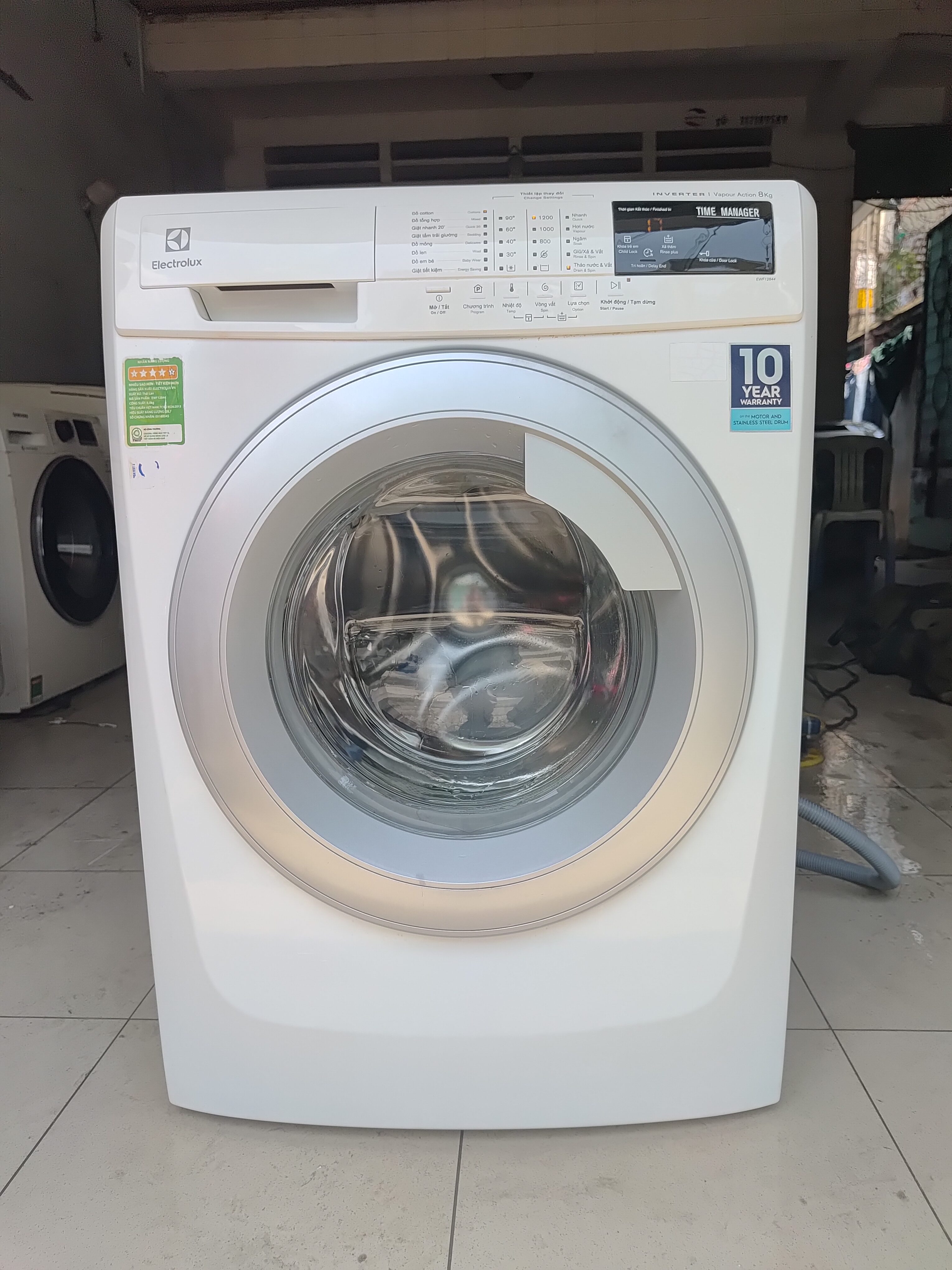 365 - Máy giặt electrolux 8kg inverter - Ảnh 3